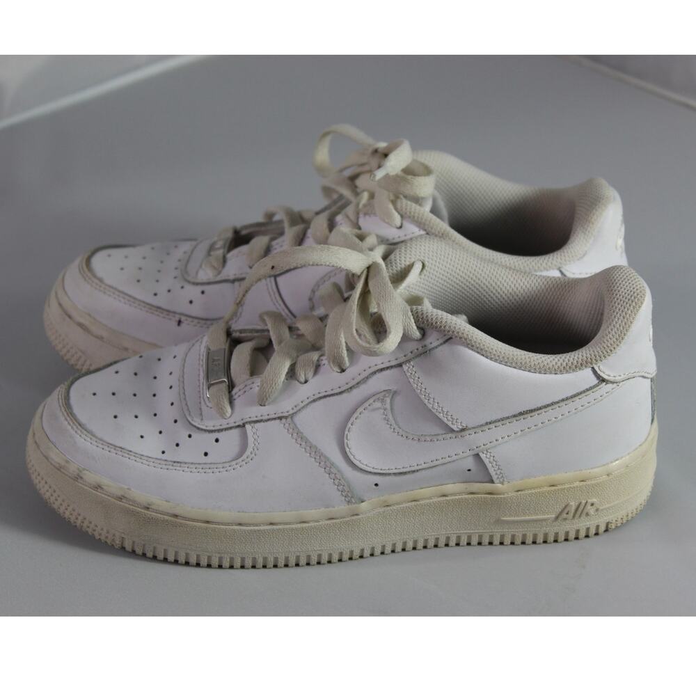 Nike Air Force 1 '07 Low Triple White Big Kids size 6y as is sneakers